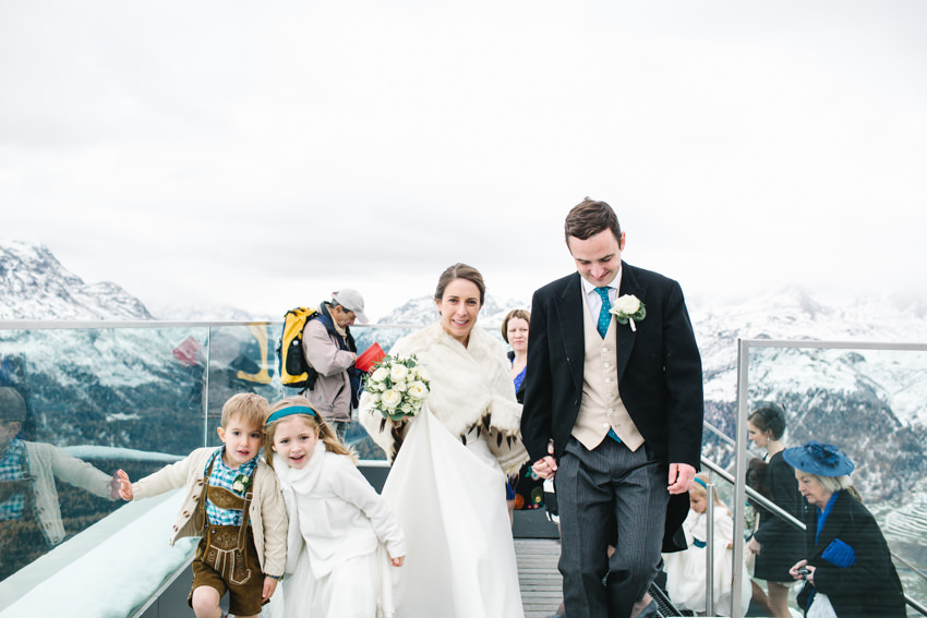 Funicular, Wedding, Swiss, Alps
