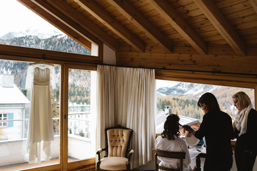 Switzerland, wedding, snow